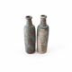 Pair of antique stoneware bottles from Normandy – Ger
