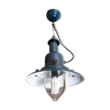 Vintage boat lamp suspension