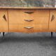 Vintage bass enfilade