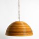 Italian 1970s bamboo ceiling pendant lamp | Ø 72 cm | Vivai del Sud
