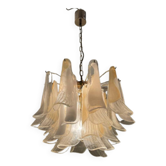 Murano glass petal chandelier by la murrina
