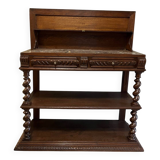 Console or turned wooden service table