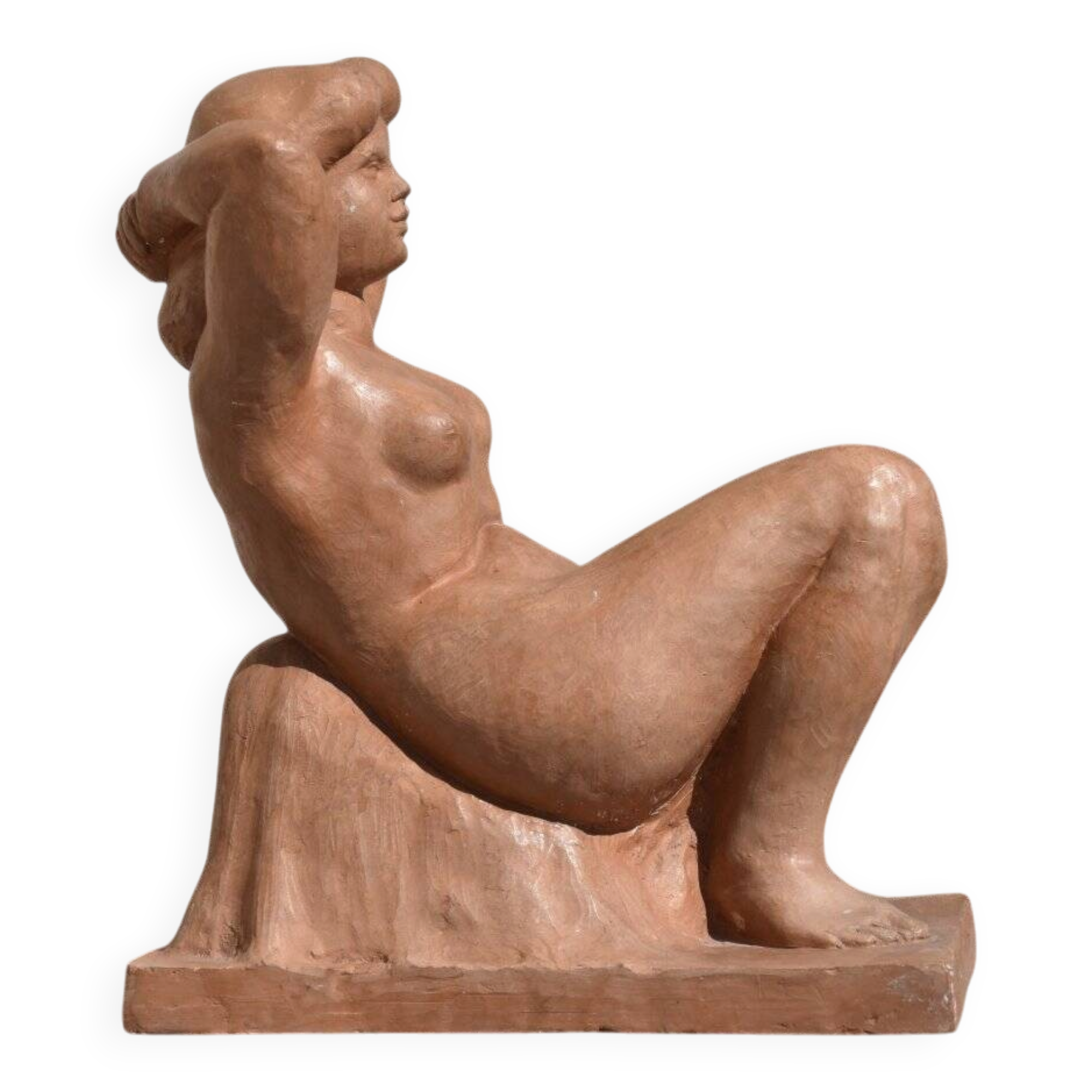 L. Ollivier, Woman Sitting (1947)