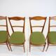 1970s Set of 4 Dining Chairs by Drevotvar, Czechoslovakia
