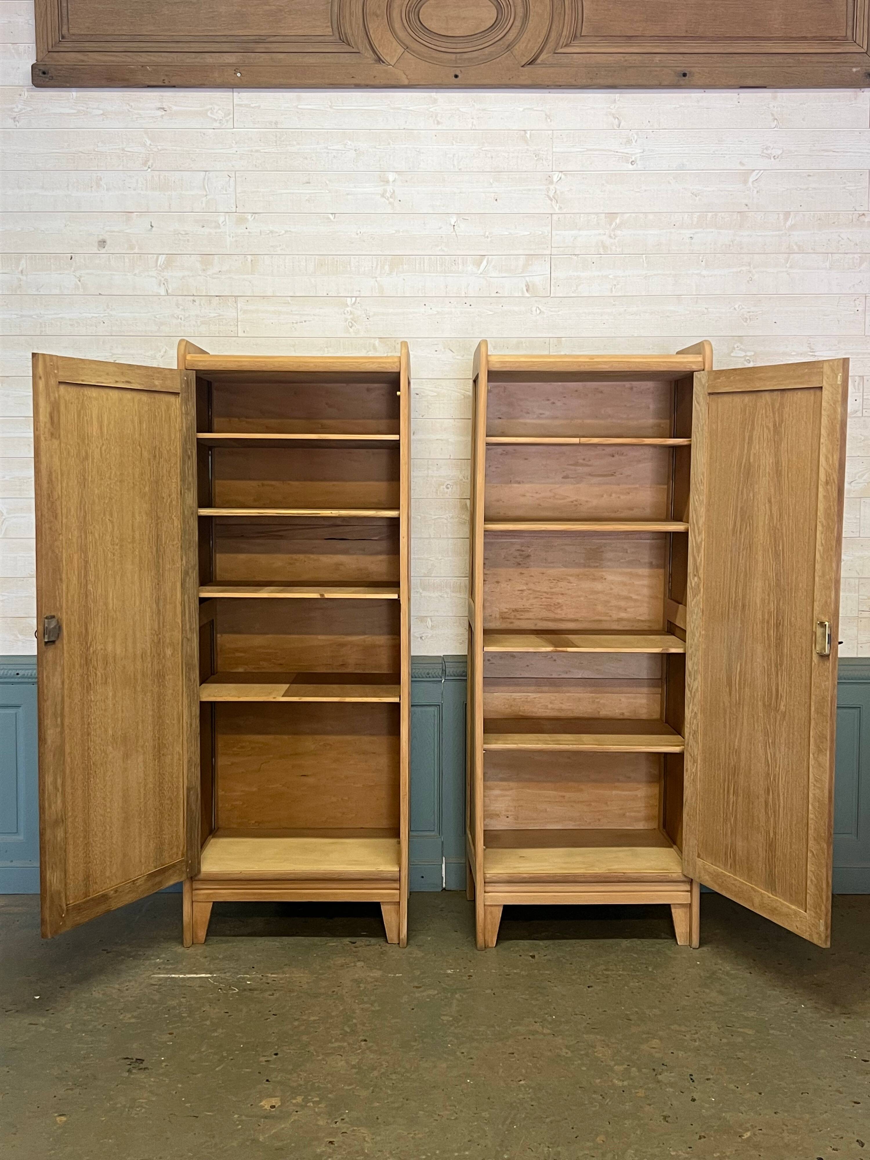 Vintage oak wardrobe