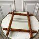 Wooden barber mirror Bamboo style 20-30s