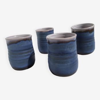 4 Ludovic artisanal ceramic cups