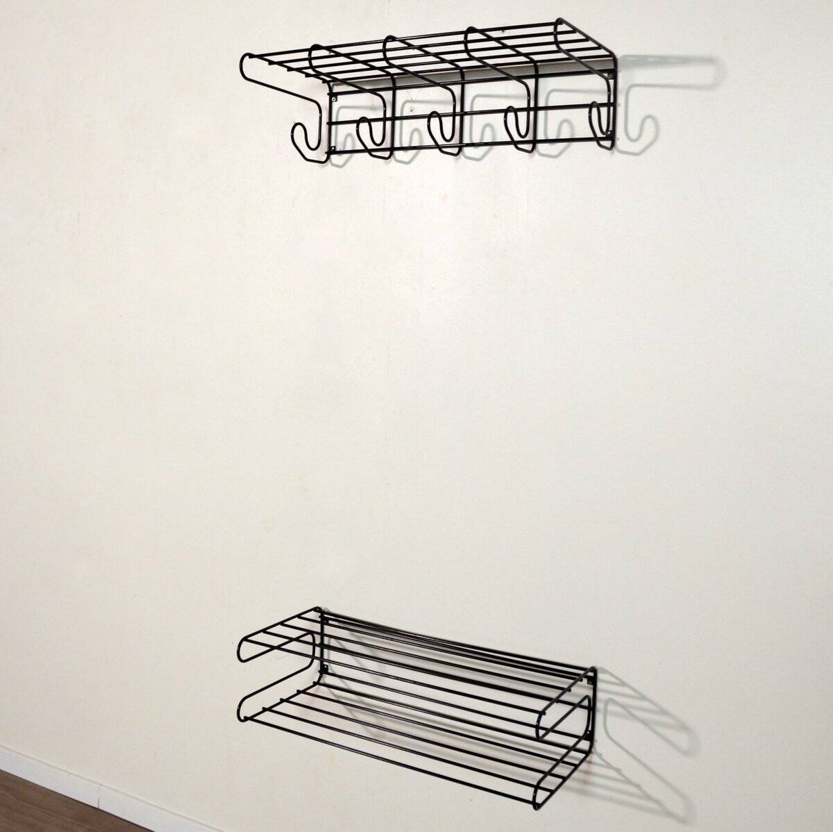 Coat rack and shoe rack 1980