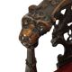 Antique Italian Oak Corner Chair Renaissance Style