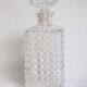 Whiskey decanter with spike pattern