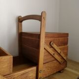 Little sewing worker