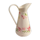 Broc en tôle émaillée « Fleurs de Lys »