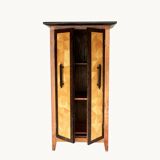 A wooden wardrobe, France 1990s.