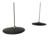 Suspensions in enamelled sheets