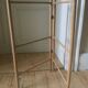 Ancien porte serviettes bois naturel