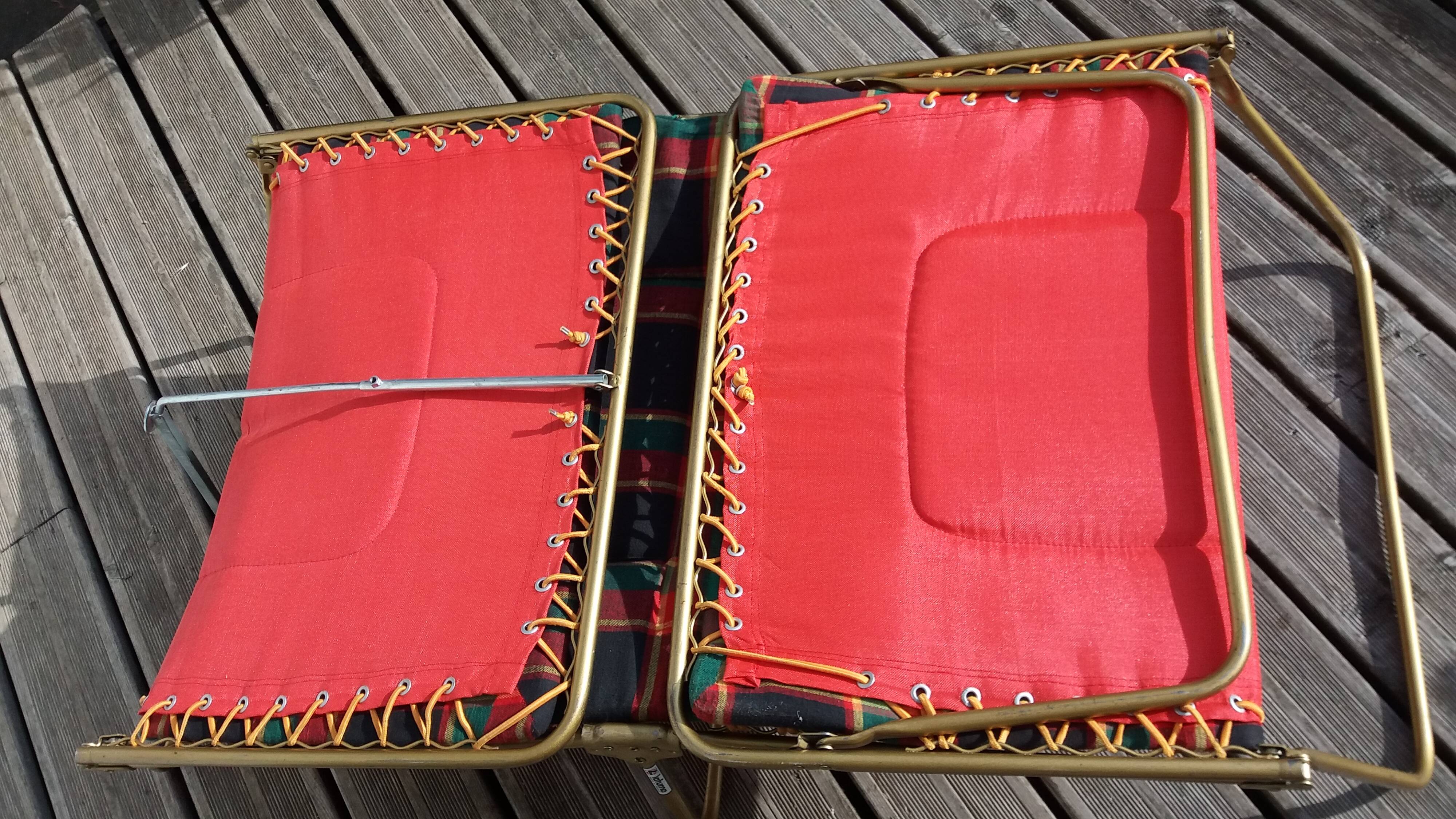 Lafuma camp bed deckchair