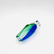 Vase Alessandro Mandruzzato - Murano - Sommerso - Blue & Green - 1960