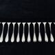 12 fourchettes à huîtres perles
