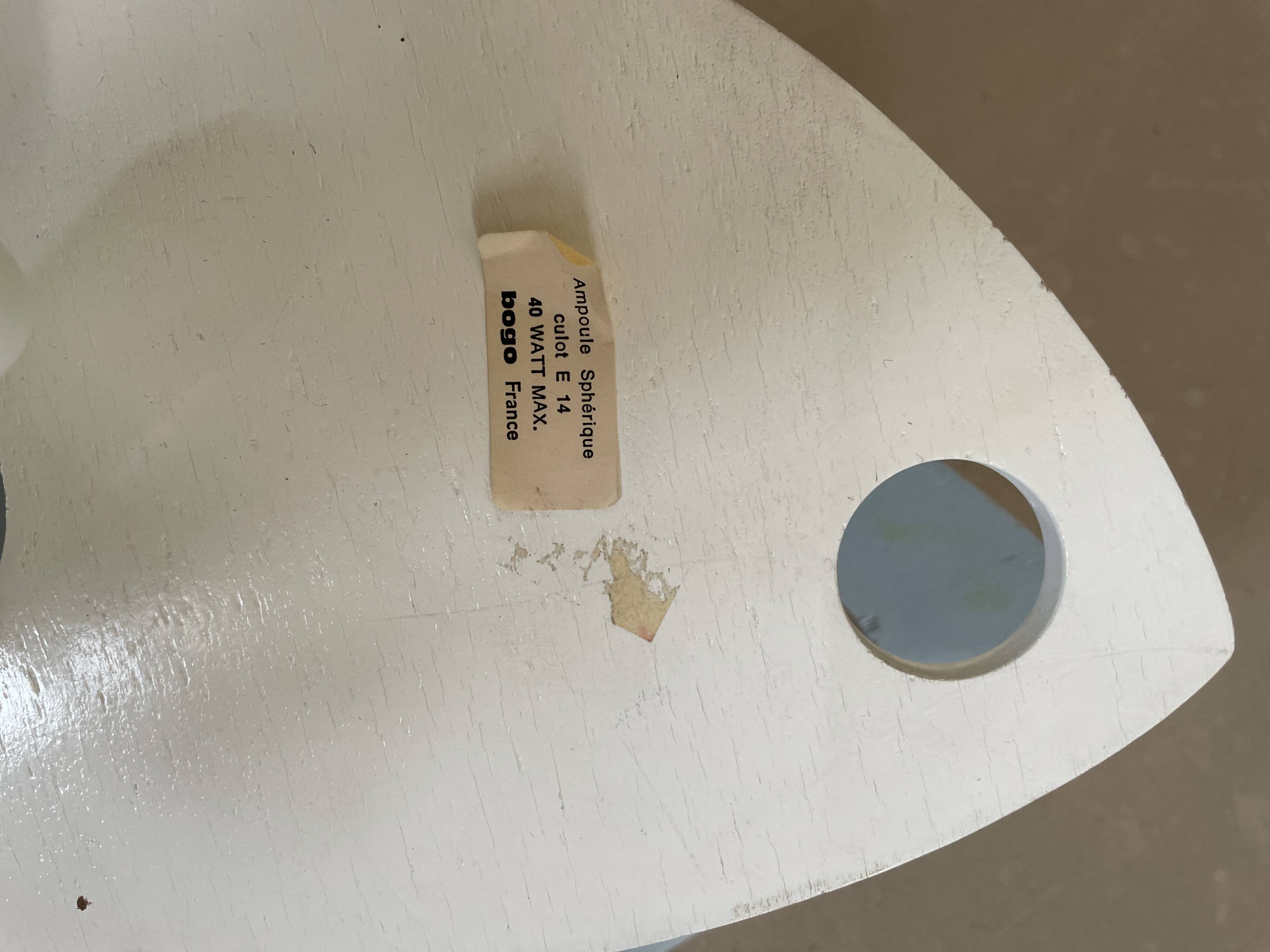 Vintage bogo france butterfly wall light