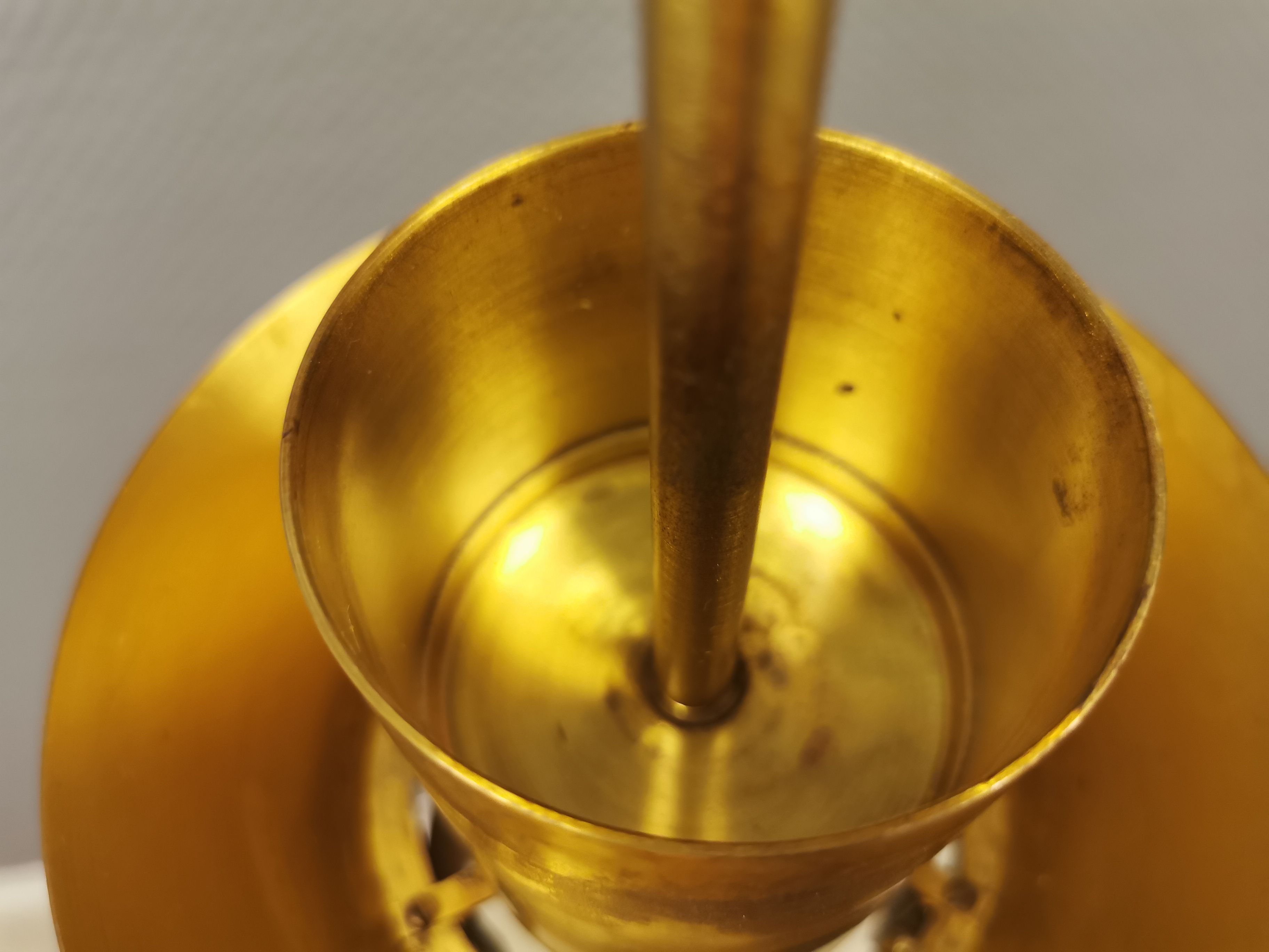 Jørn Utzon, Tivoli Lamp JU1 solid brass