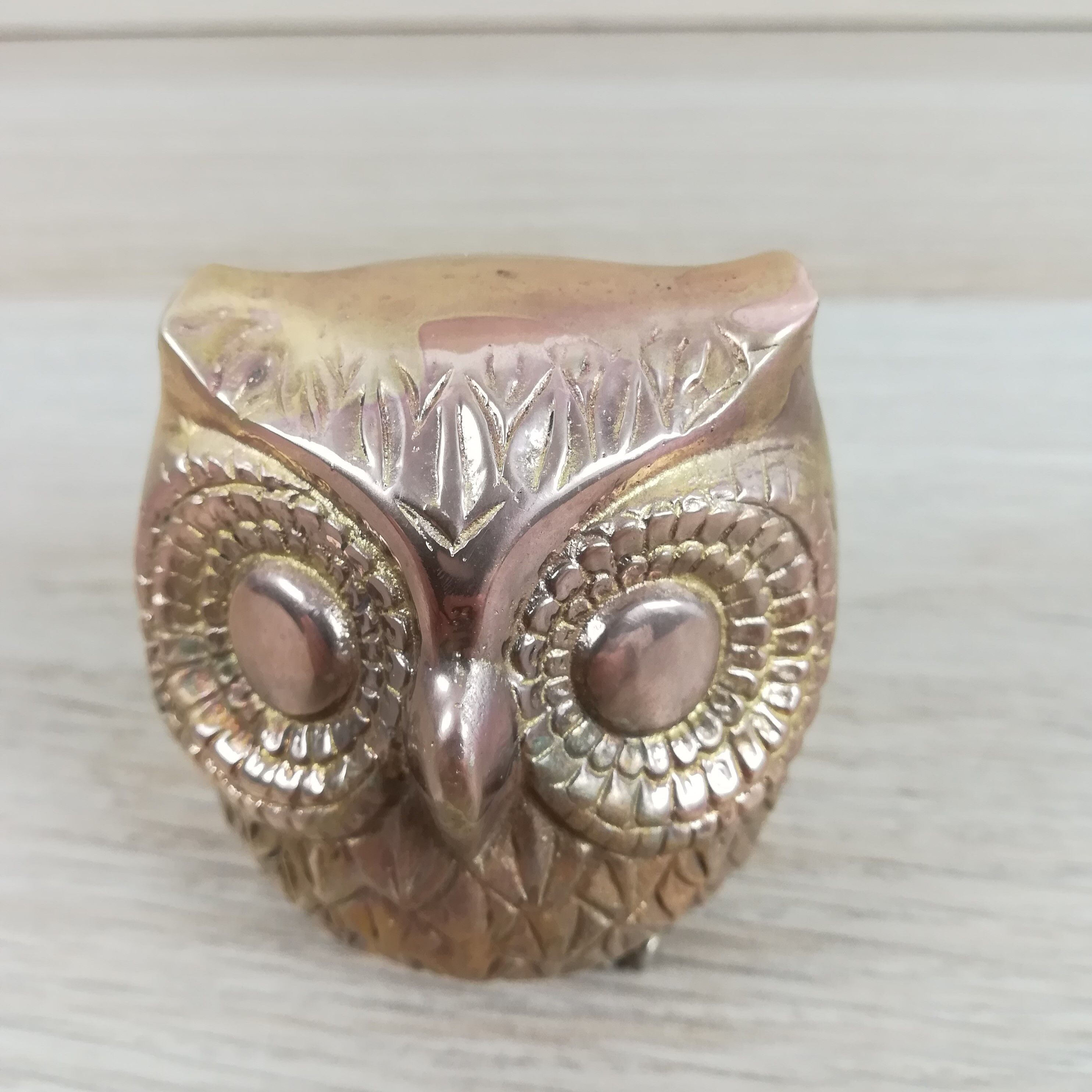 Brass owl