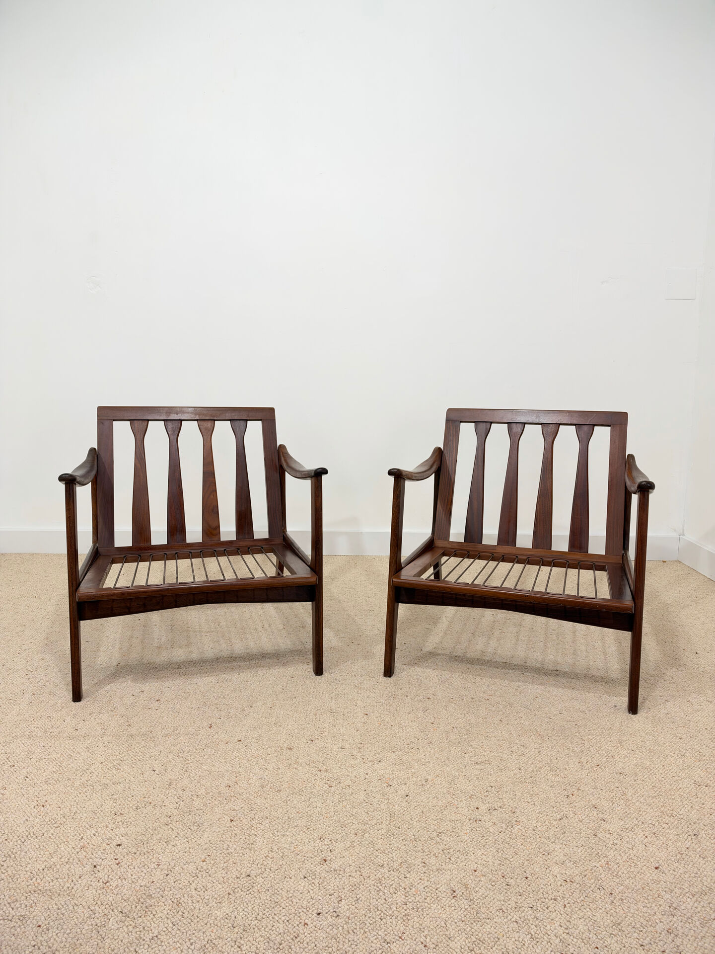 Pair of vintage Scandinavian armchairs – 1960s/70s
