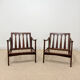 Pair of vintage Scandinavian armchairs – 1960s/70s