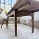 Solid oak farmhouse table with extensions (190-280cm) 1950