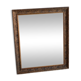 Miroir ancien en bois et stuc
