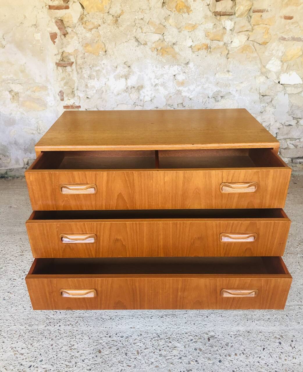 Vintage chest of drawers, Scandinavian style in teak by G plan.