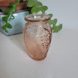 Small pink bulb vase