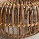 Wicker ottoman/pouf  Lobster Pot by Franc Albini