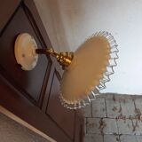 Vintage opaline wall light