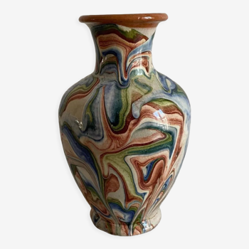 Marble style vase