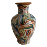 Vase style marbre