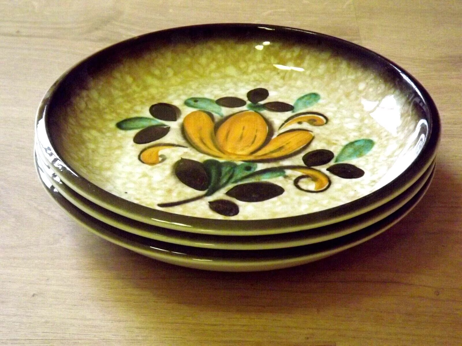 Vintage Boch La Louvière Corfou Collection Set of 3 Small Bowls