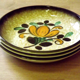 Vintage Boch La Louvière Corfu Collection Set of 3 Small Bowls
