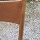Pair of 50's Scandinavian style mahogany chairs