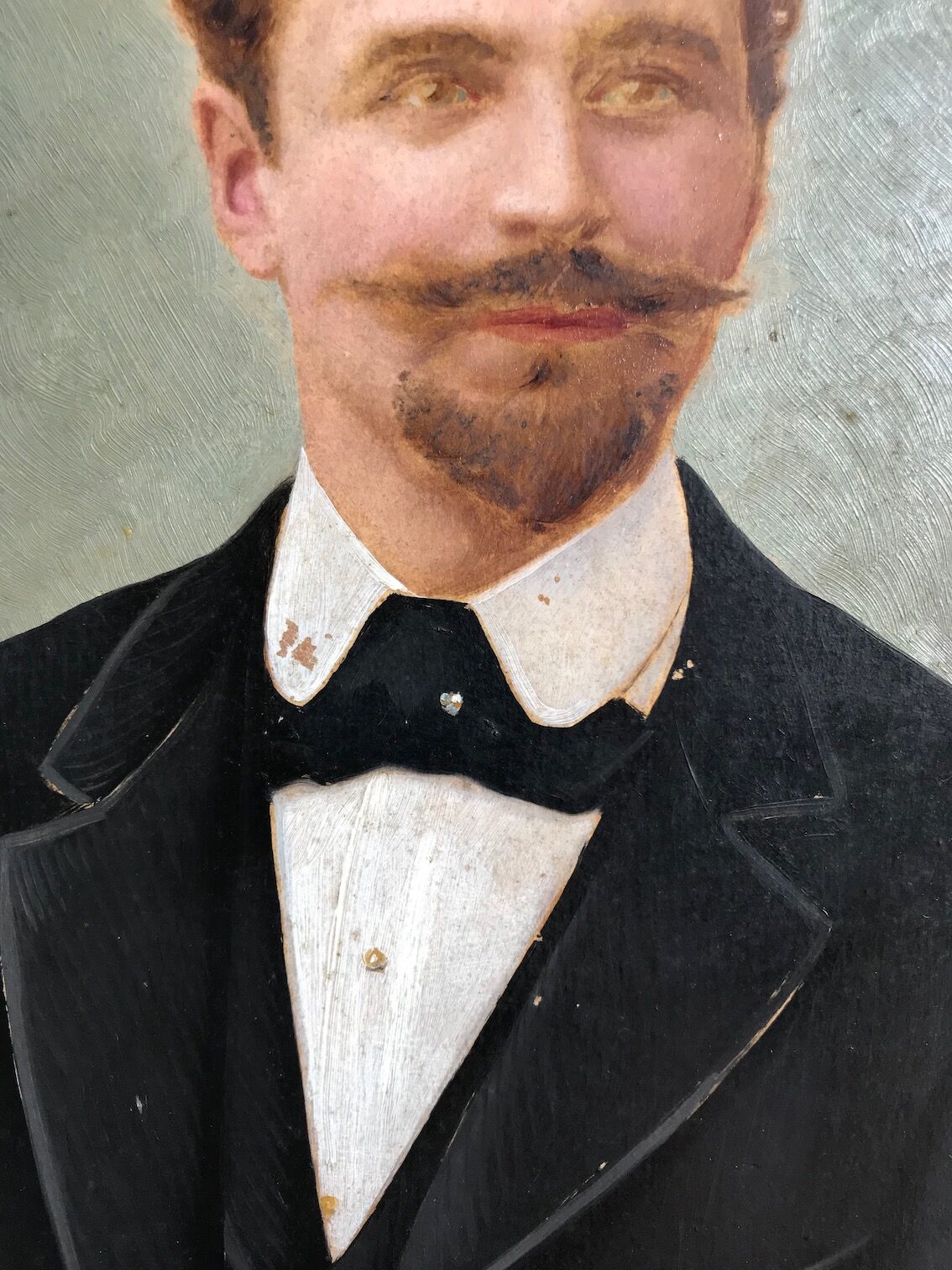 Portrait in oil L. DUGARDIN