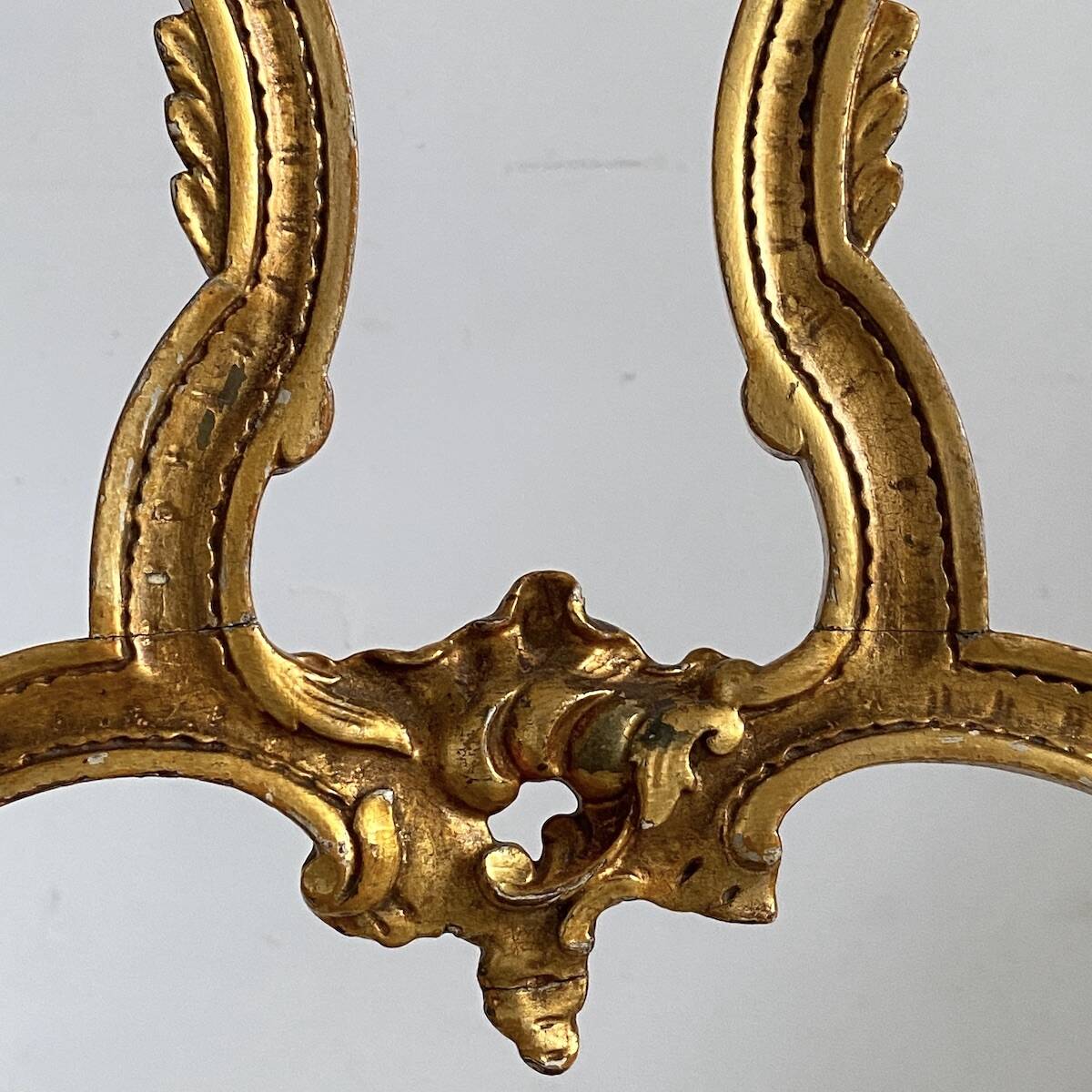 Chaise en bois sculpté et doré Époque Napoléon III