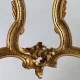 Chaise en bois sculpté et doré Époque Napoléon III