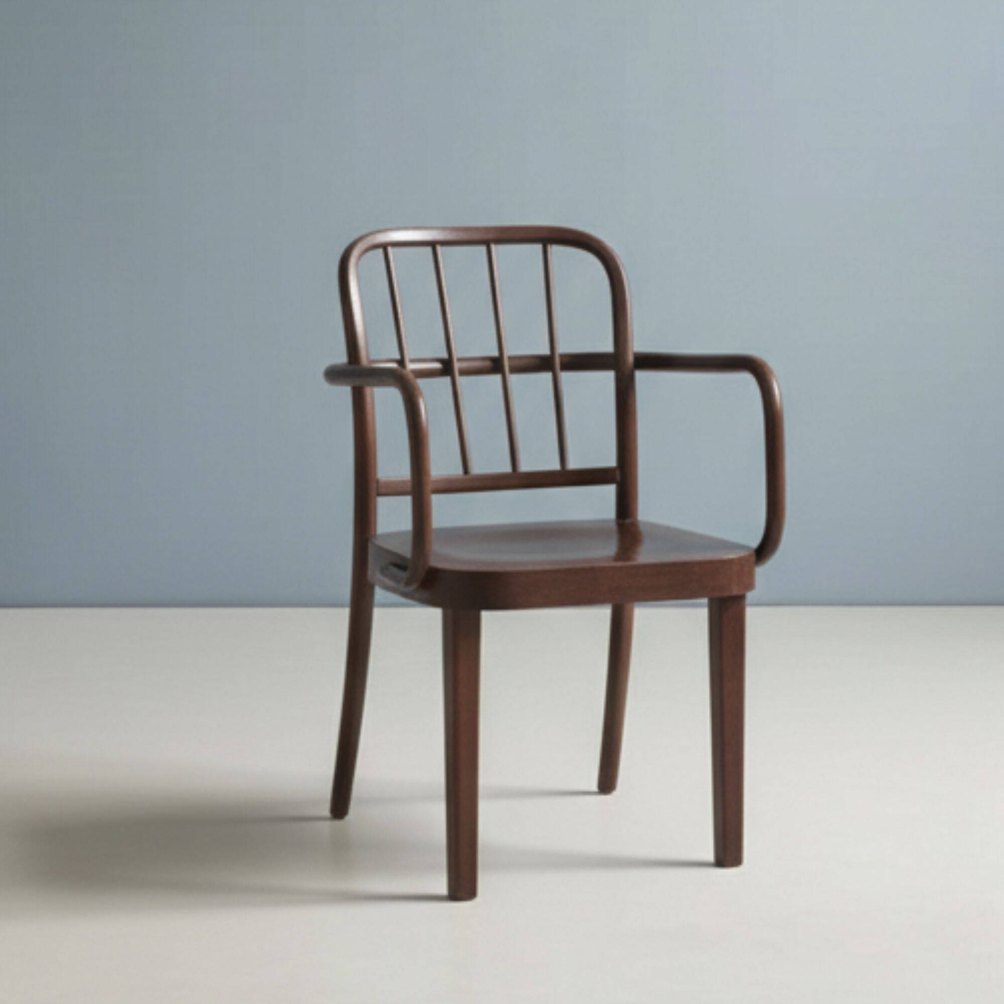 Set of 3 bentwood armchairs attributed to Josef Hoffmann for Thonet, Czechoslovakia, 1930s–1950s