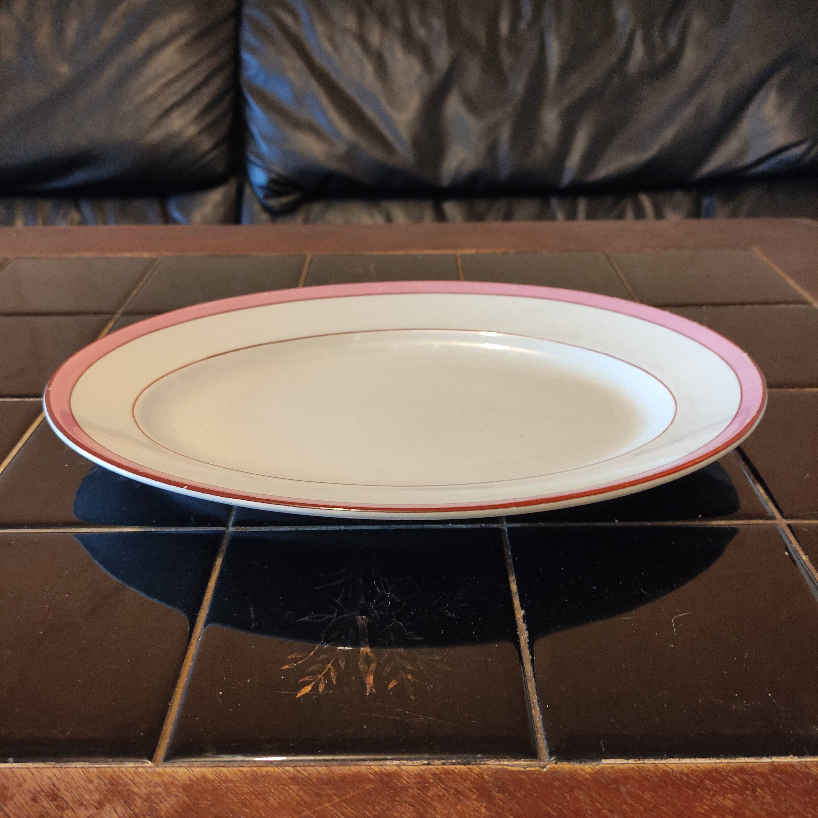 5 Serving dishes KG Lunéville pink