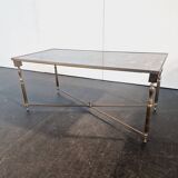Vintage Eglomise Glass Coffee Table