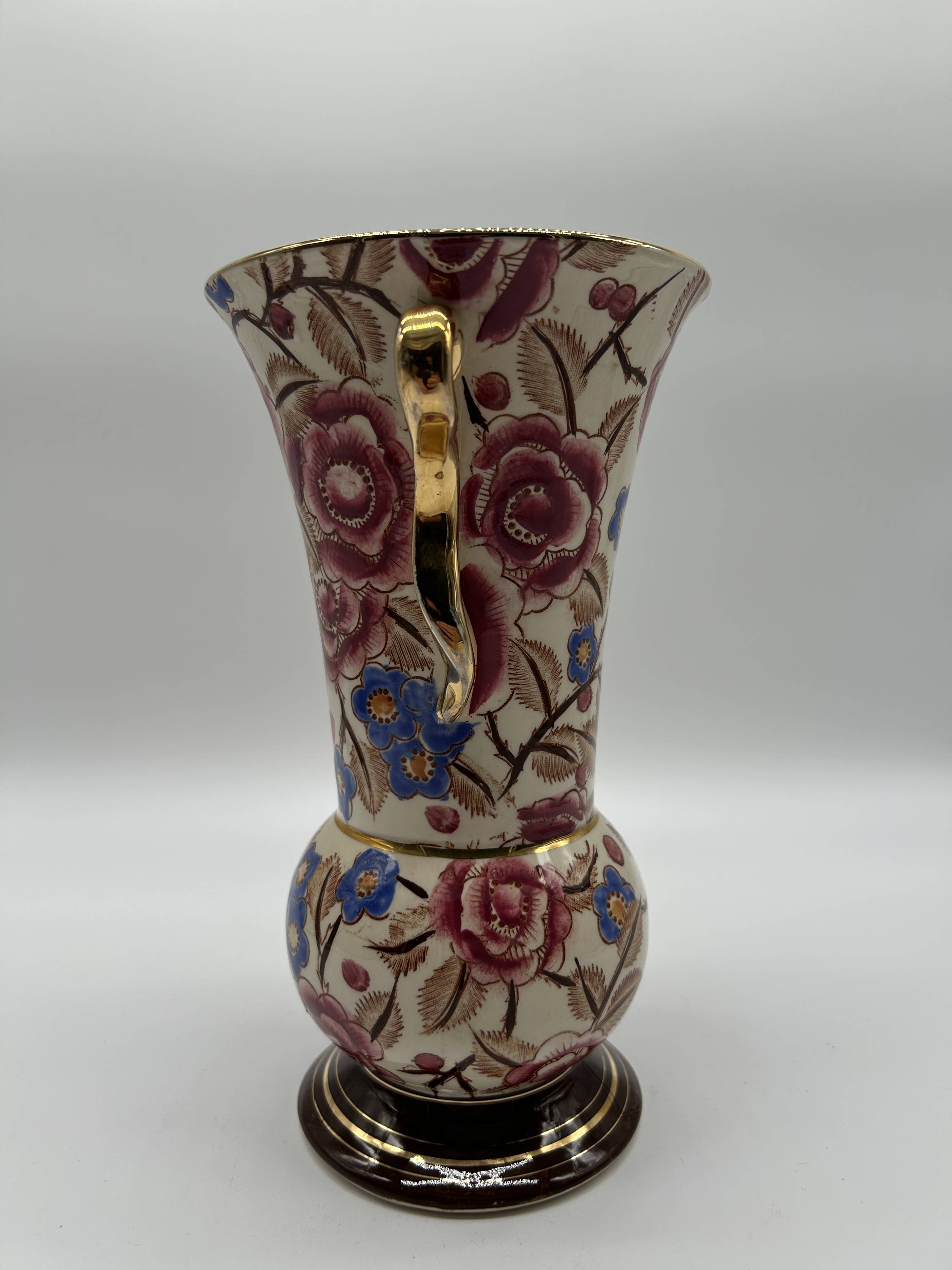 Beautiful vase Boch Frères by R. Chevallier.
