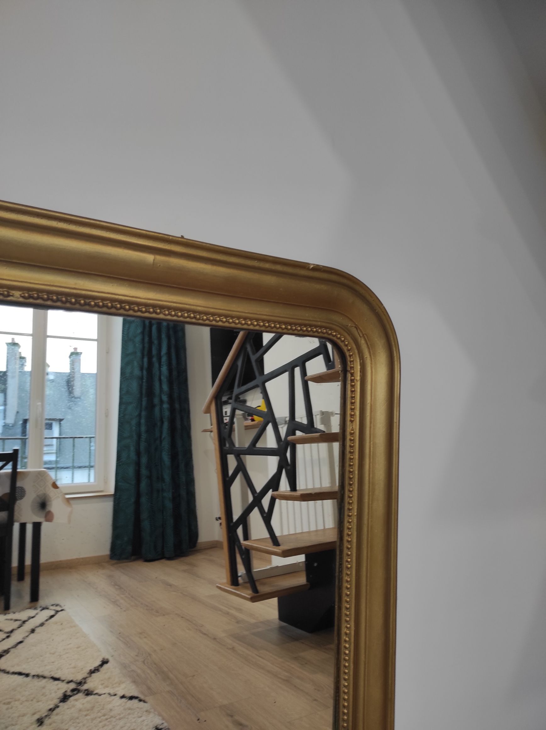 Antique mirror Louis Philippe 102/74 cm