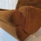 Velvet armchair