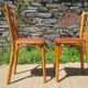 Paire de chaises de bistrot Baumann
