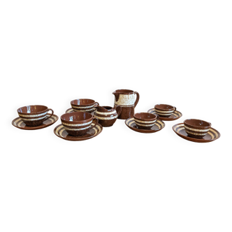 Mary de Sarreguemines 14-piece coffee service