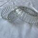 2 glass soap dish holders